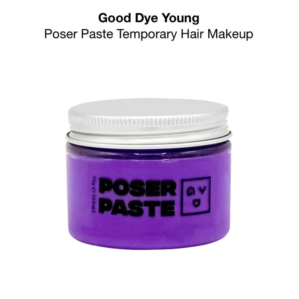Good Dye Young Poser Paste Hair Makeup Purple